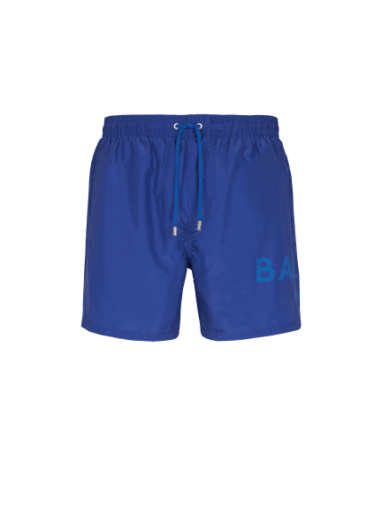 Printed Balmain Paris swim shorts