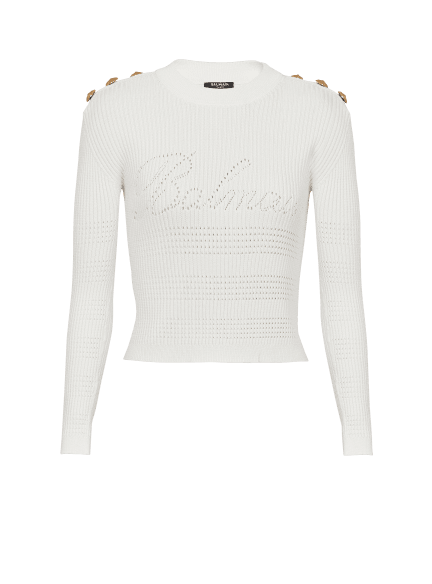 Balmain Signature knit jumper