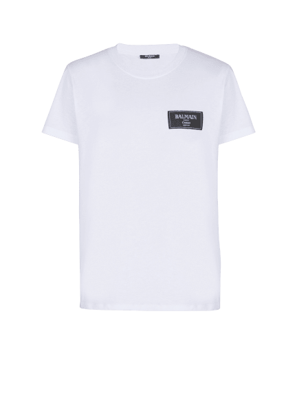 T-shirt with Balmain Couture label