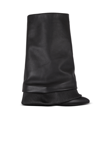 Calfskin trouser boots