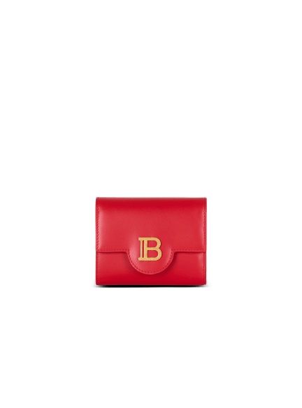 Trifold B-Buzz 23 de piel de becerro estampada
