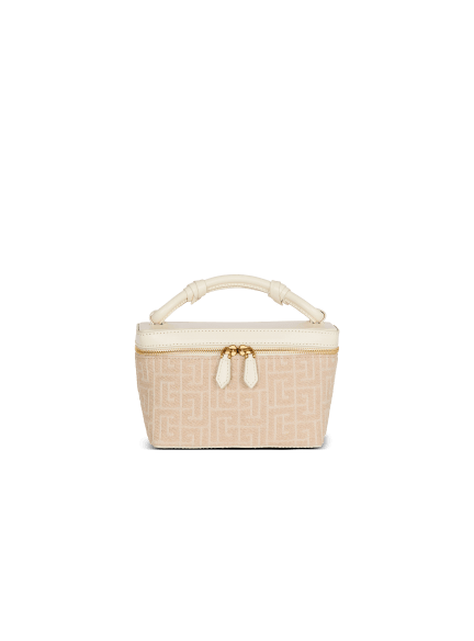 B-Army Vanity Case in monogrammed canvas and leather