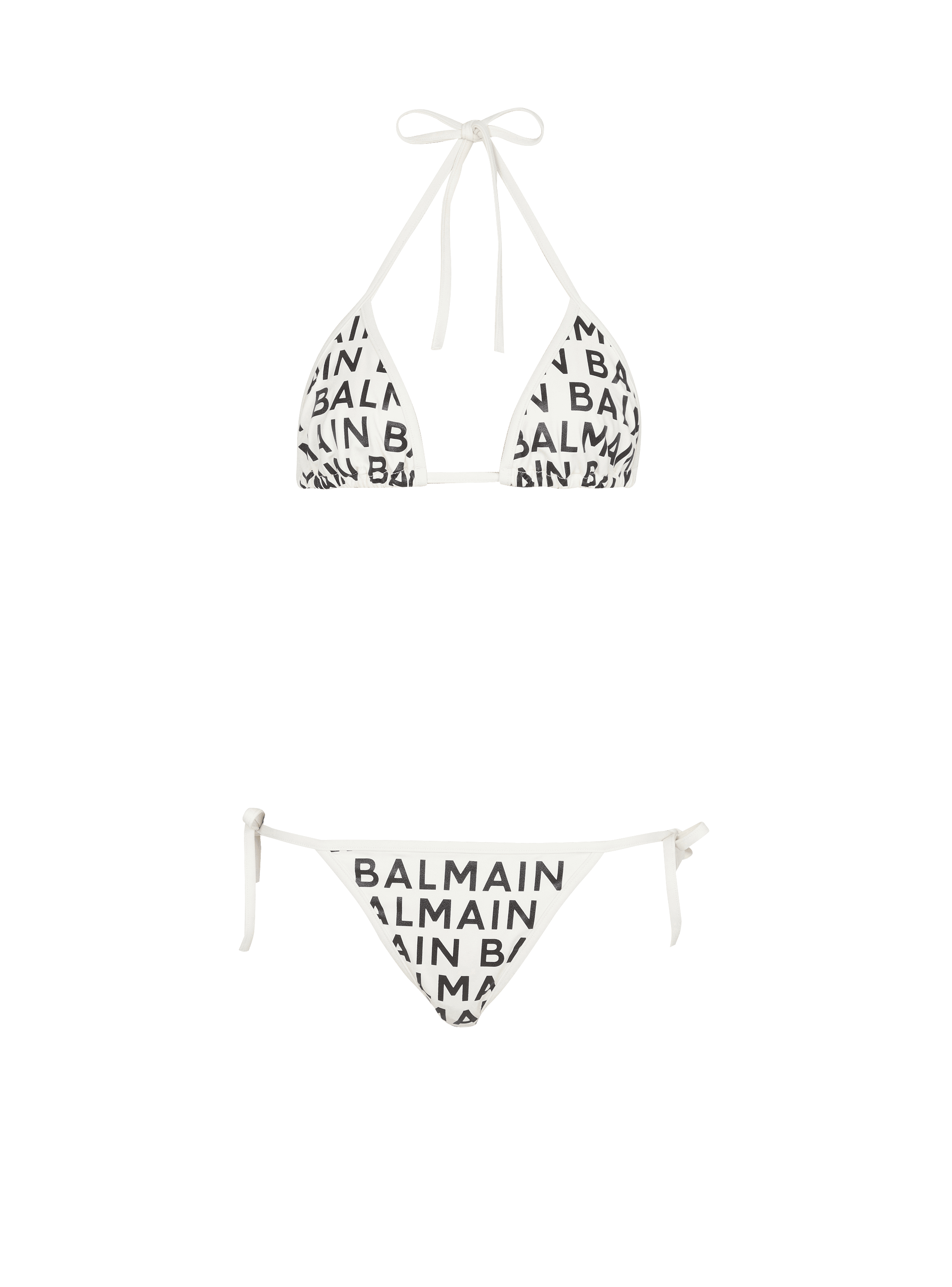 Balmain triangle bikini