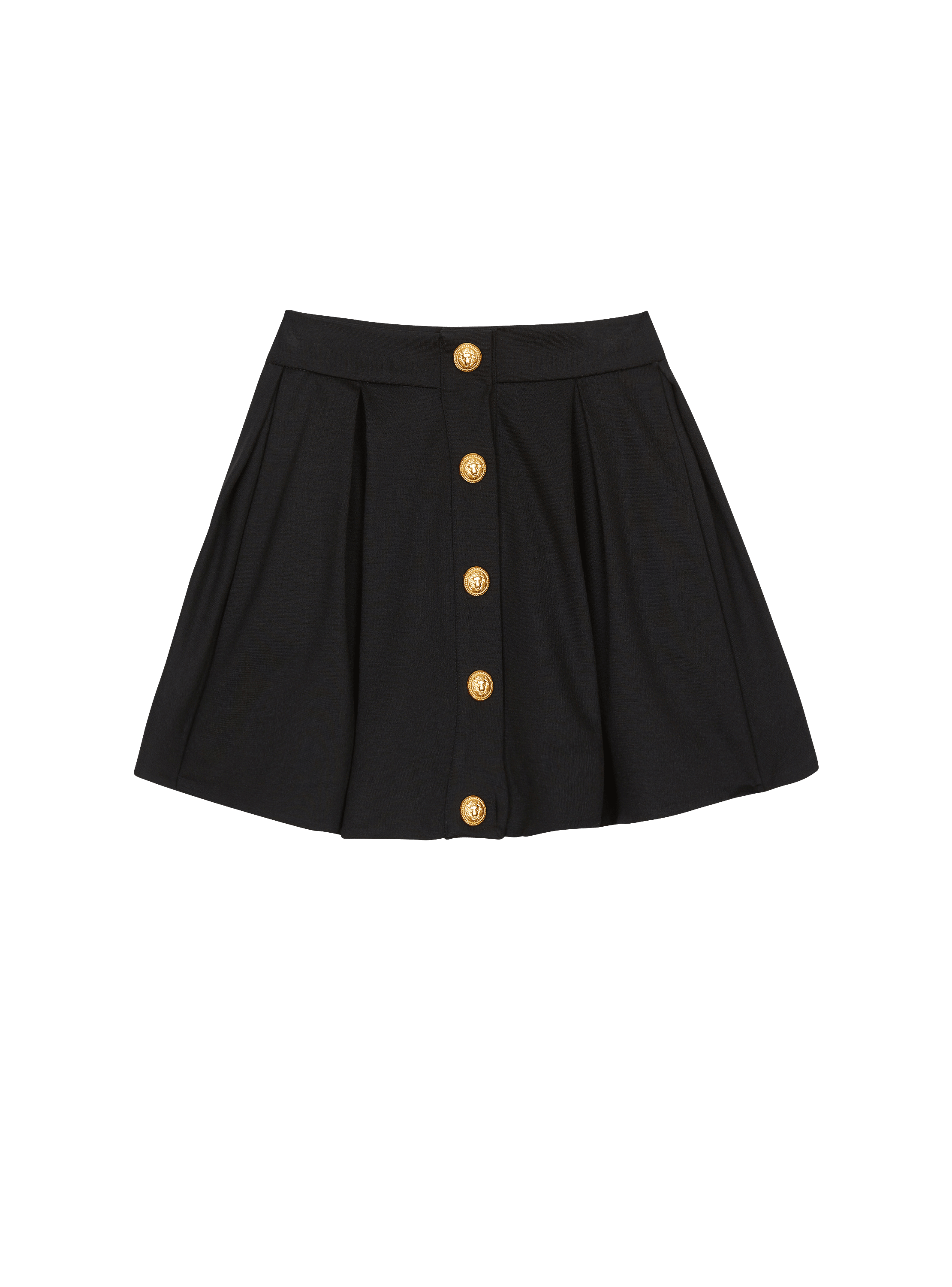 Pleated skater skirt