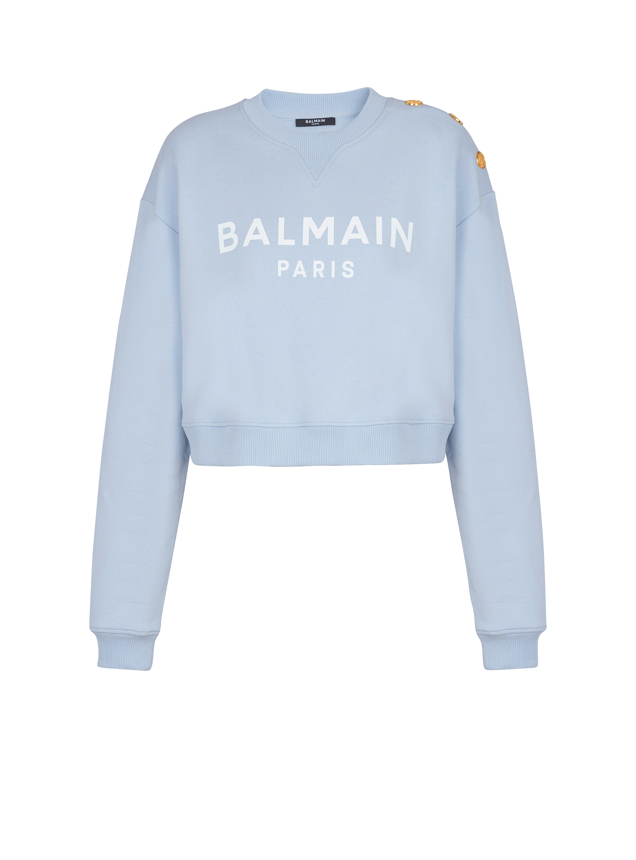 Sudadera con estampado Balmain Paris