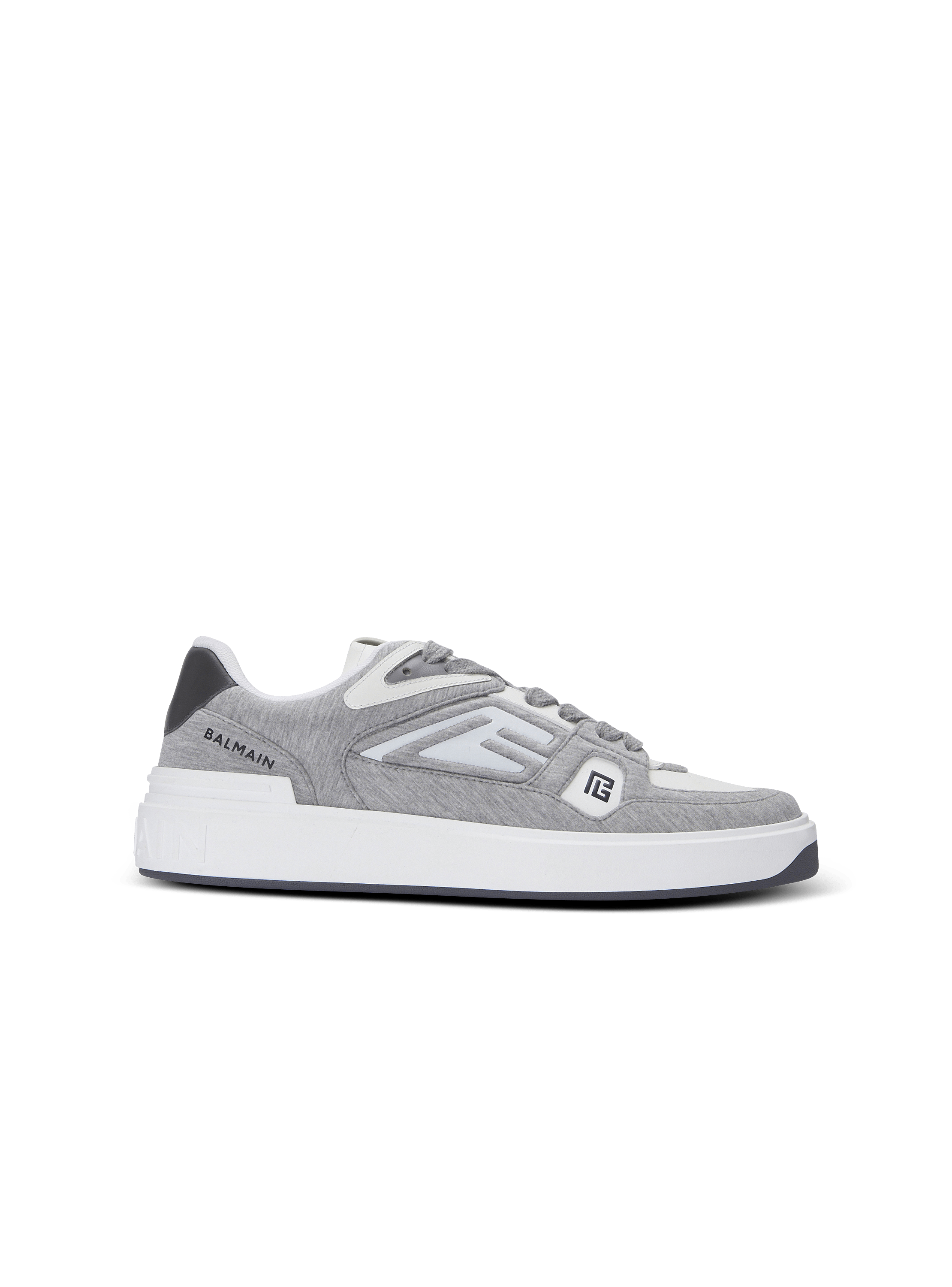 Baskets B-Court Skate en molleton et cuir de veau