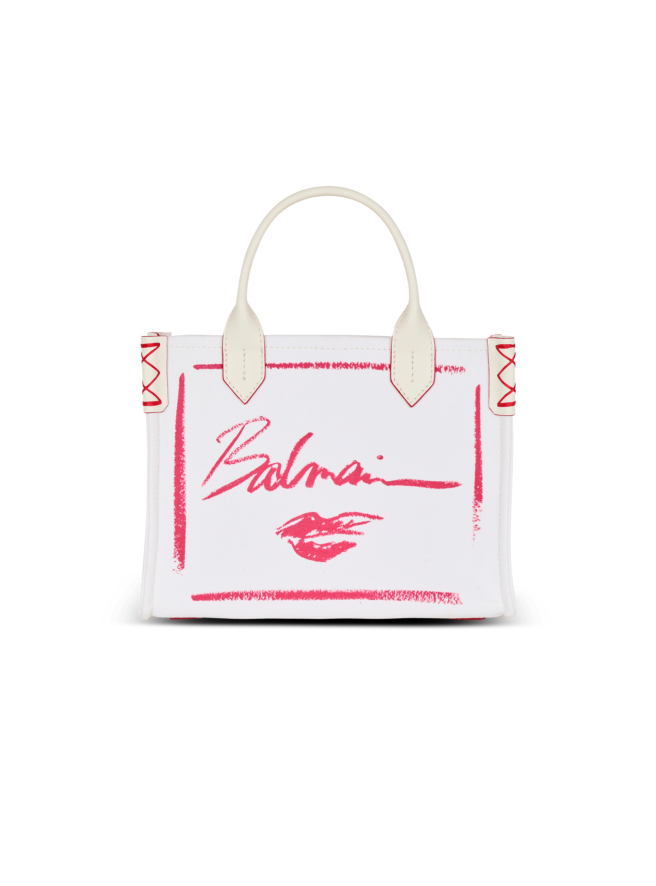 Sac Cabas B-Army Small imprimé Balmain Lipstick