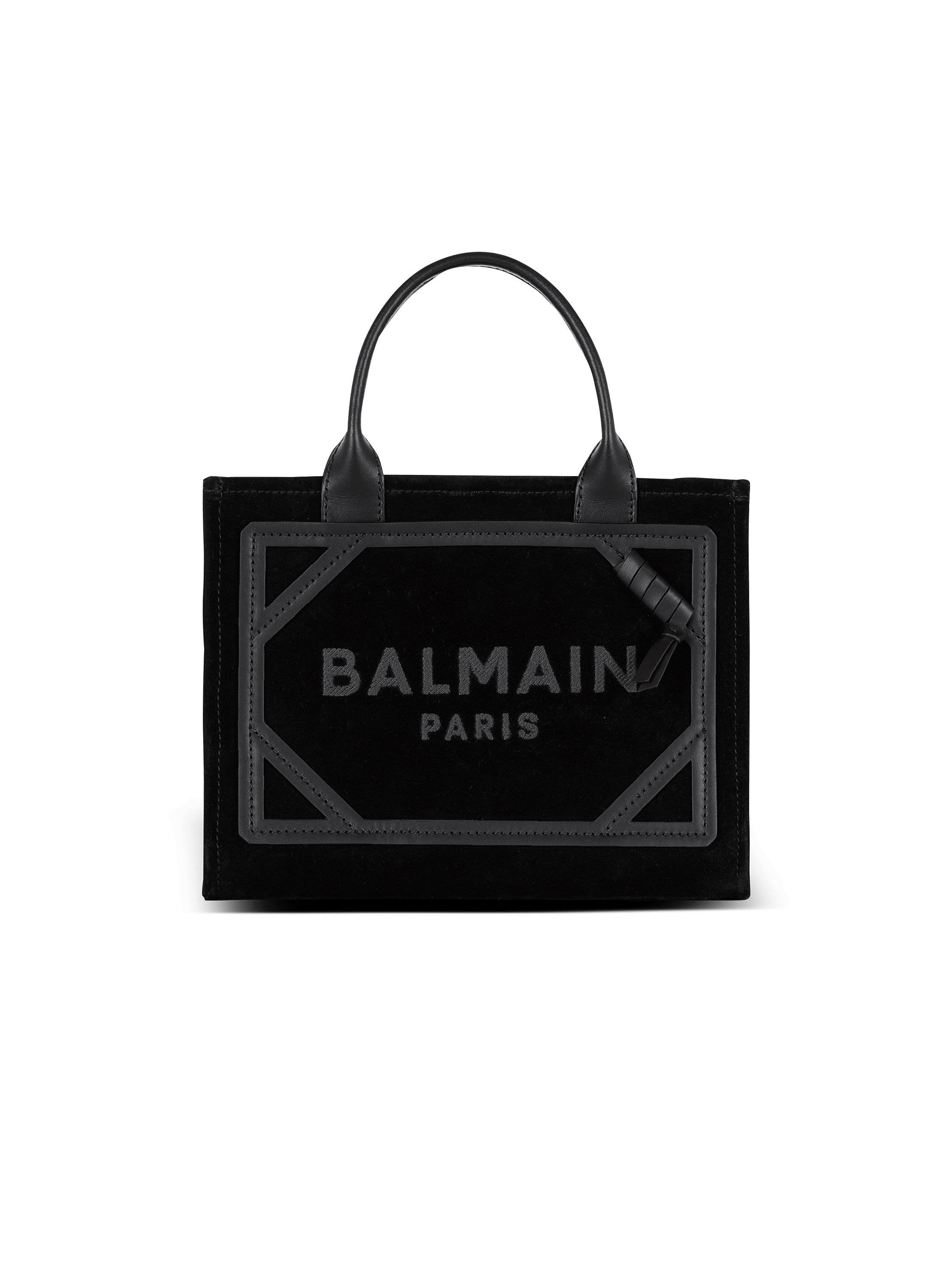 Sac Cabas B-Army Small en cuir suédé