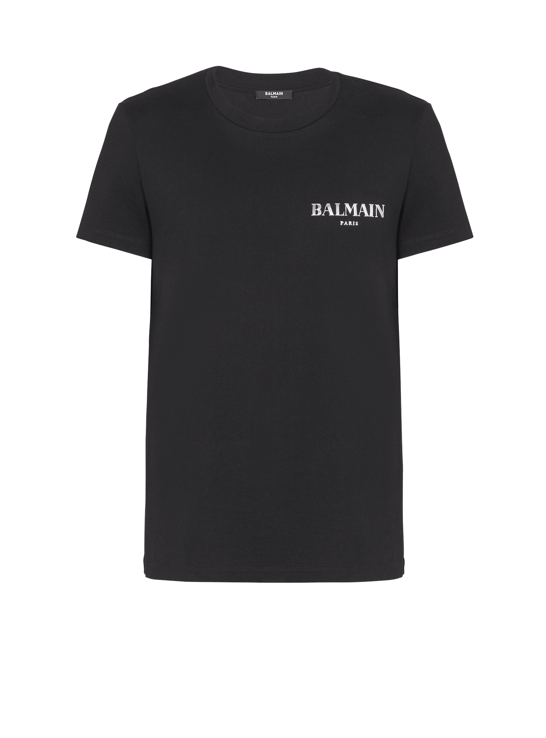T-shirt with vintage gel Balmain logo