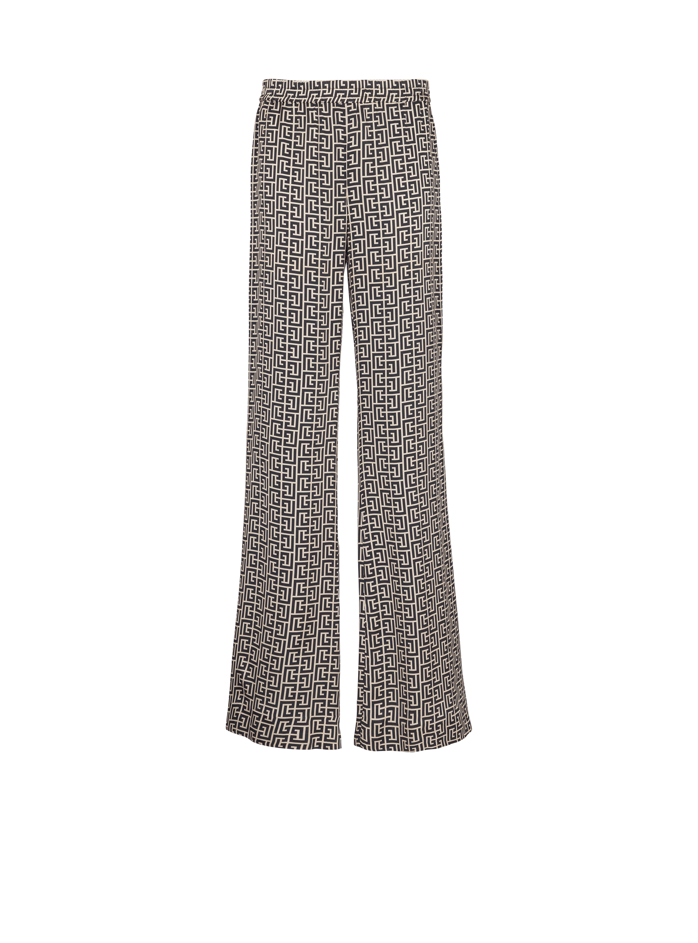 Pantalon fluide monogrammé