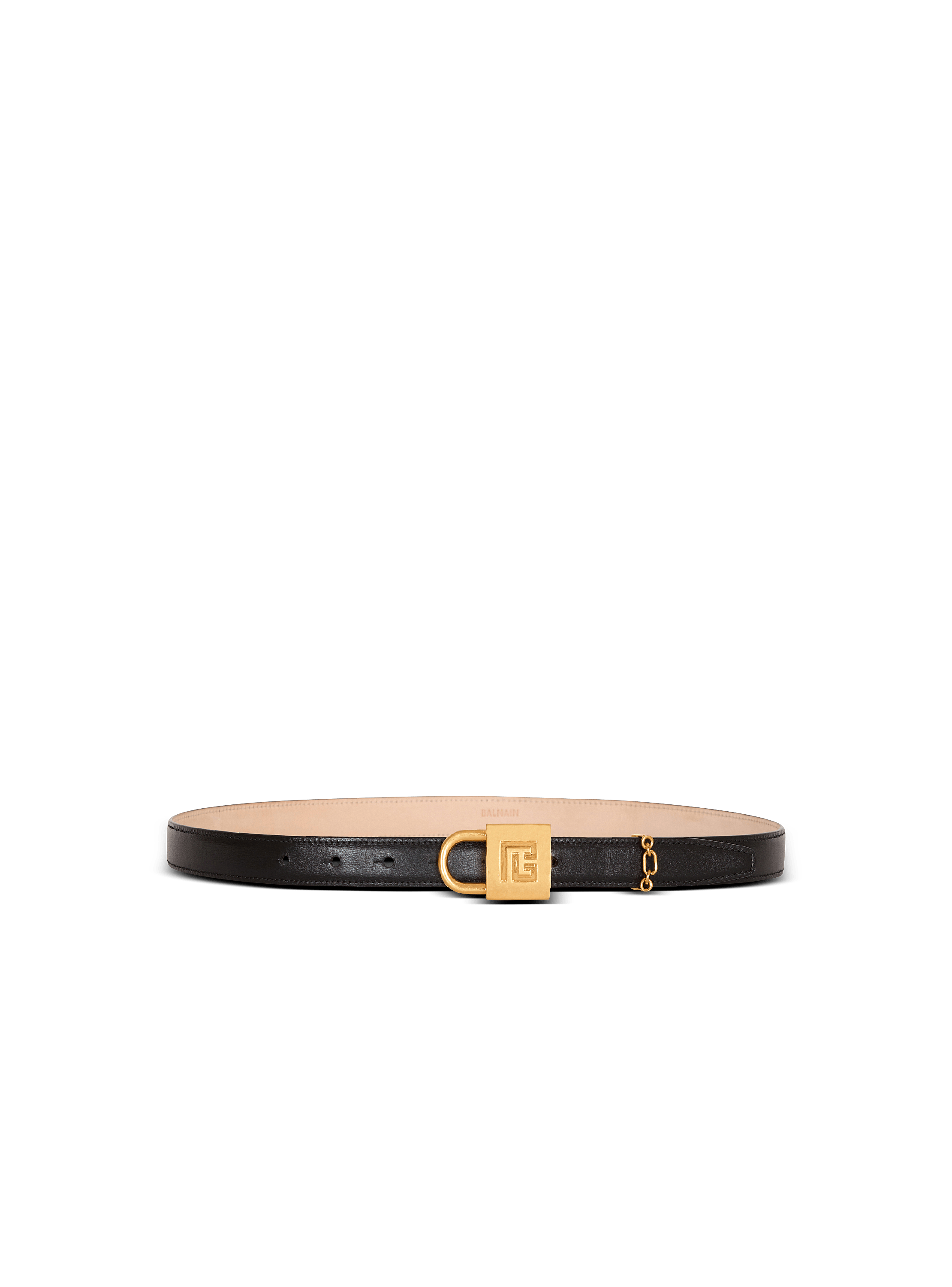 Cintura Sync sottile in pelle 