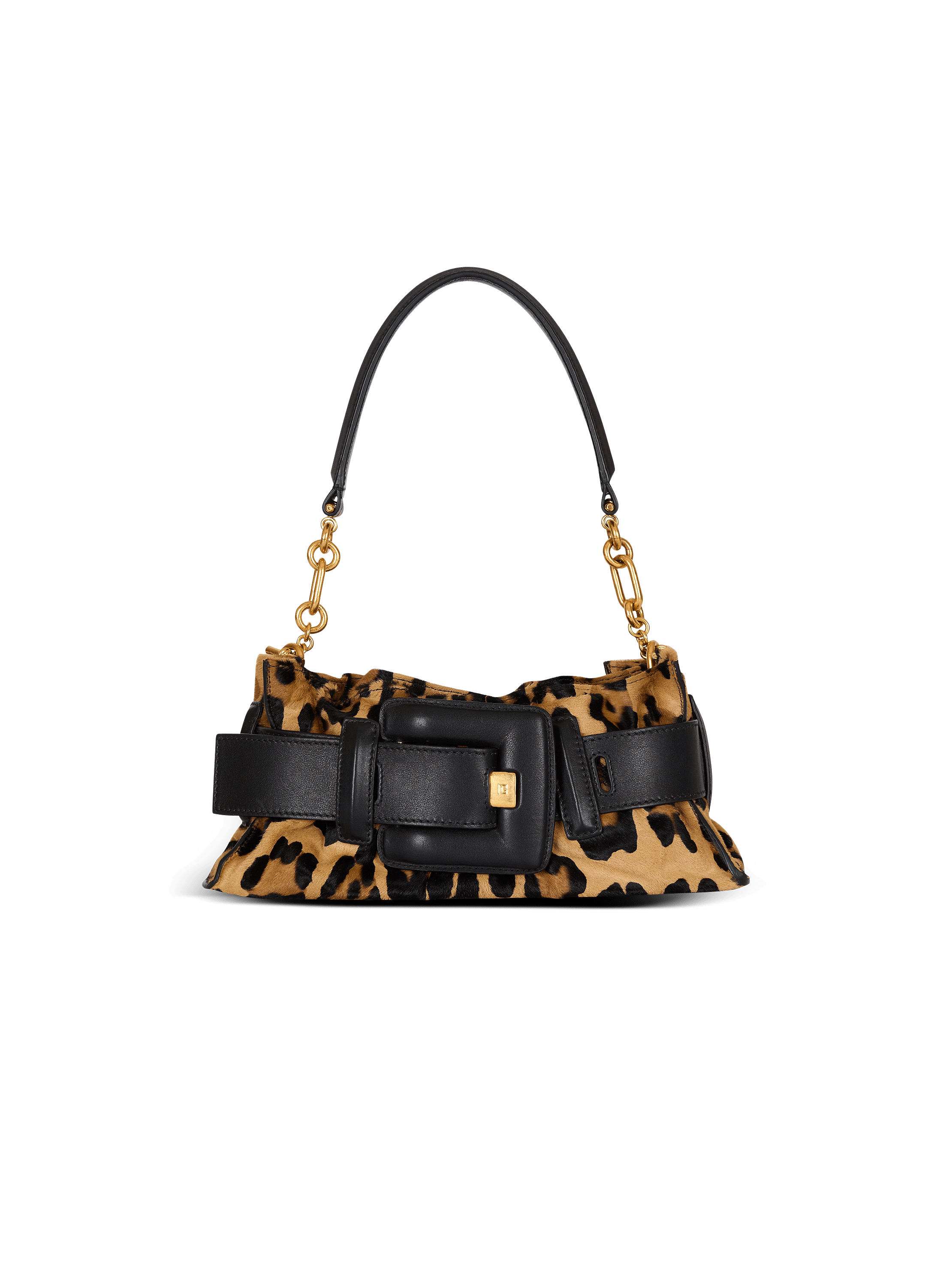 Anthem Mini ponyskin-style leopard print bag
