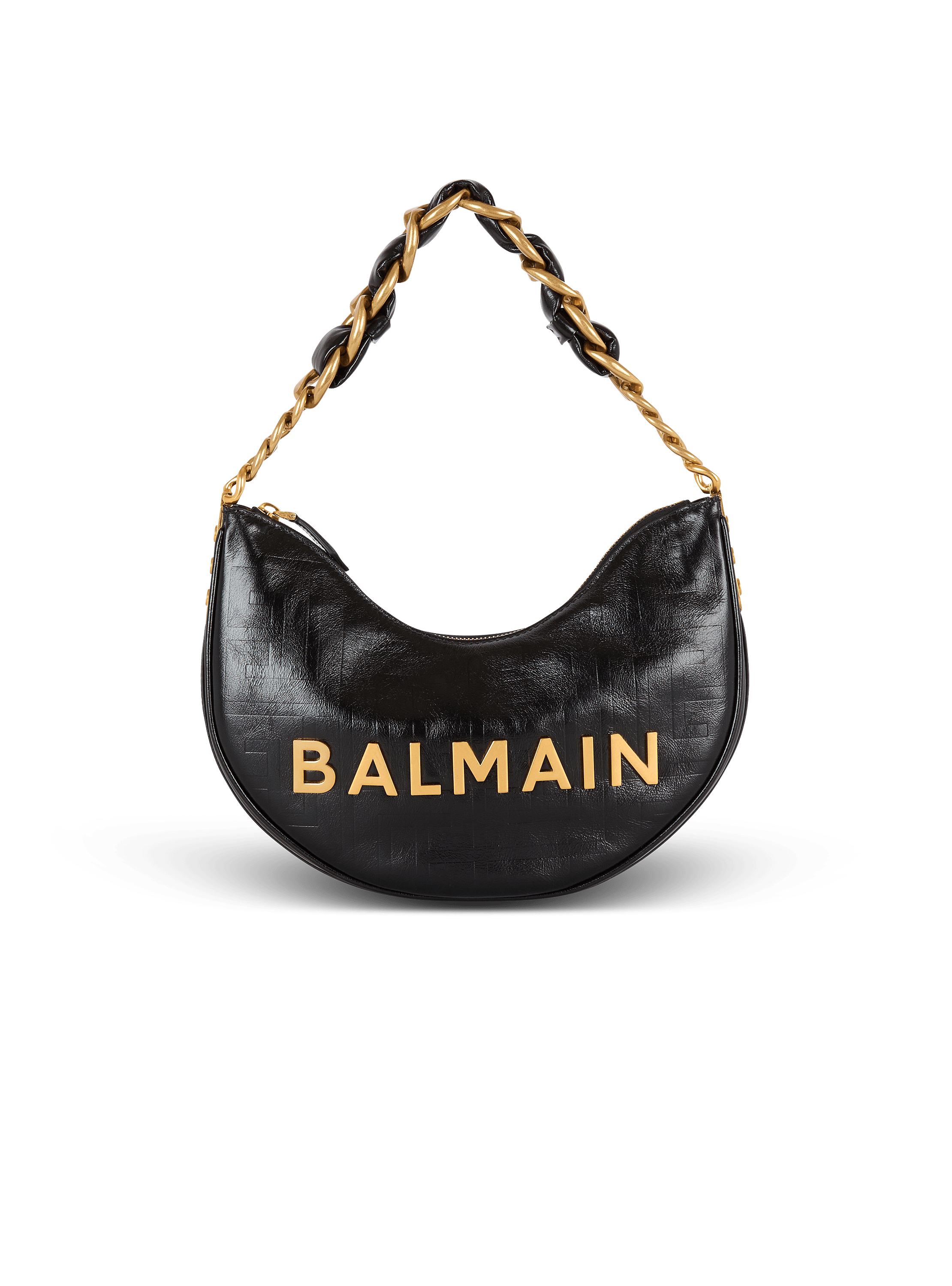 Sac 1945 Soft Moon en cuir de veau froissé